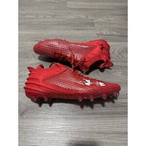 Under Armour Blur Smoke 2.0 MC Mens Football Cleats Red 3026330-600 Size 12